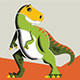 Be a credit union saver & your savings will never go extinct! 